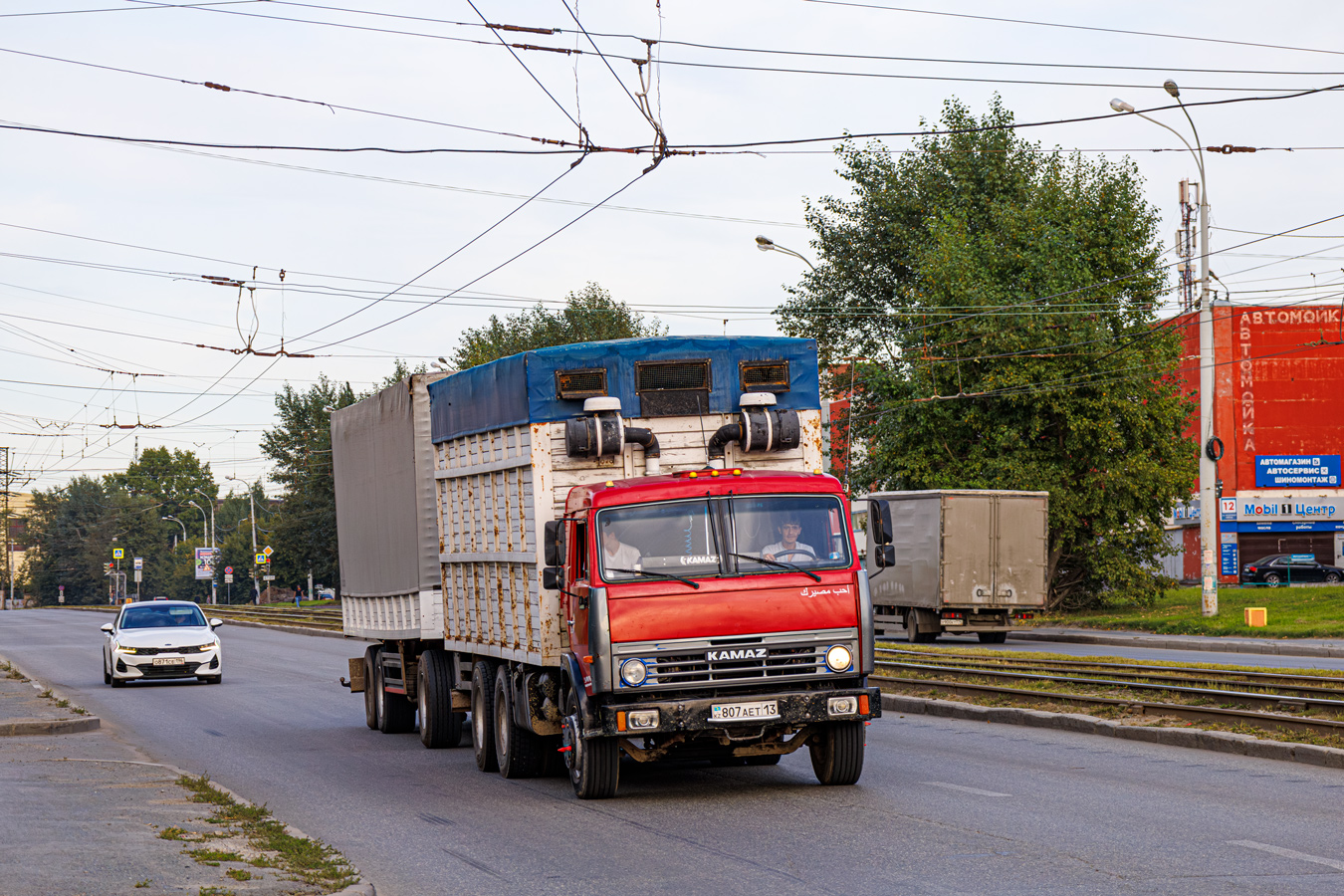 Туркестанская область, № 807 АЕТ 13 — КамАЗ-5320