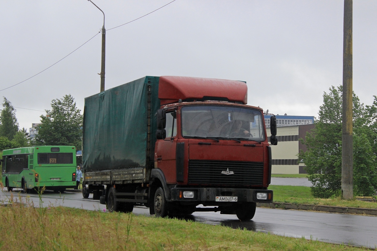Могилёвская область, № АМ 0407-6 — МАЗ-4370 (общая модель)