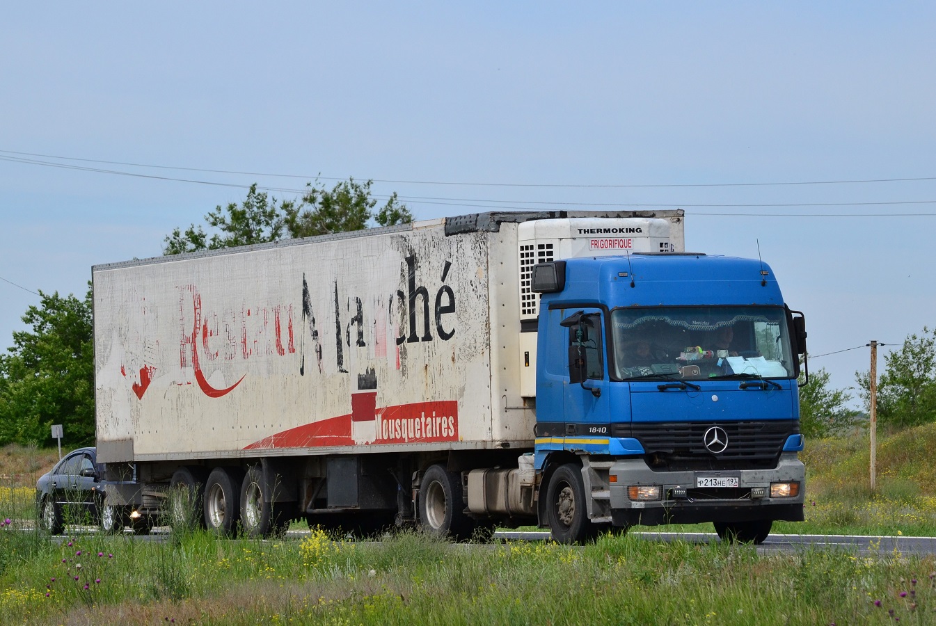 Москва, № Р 213 НЕ 197 — Mercedes-Benz Actros ('1997) 1840