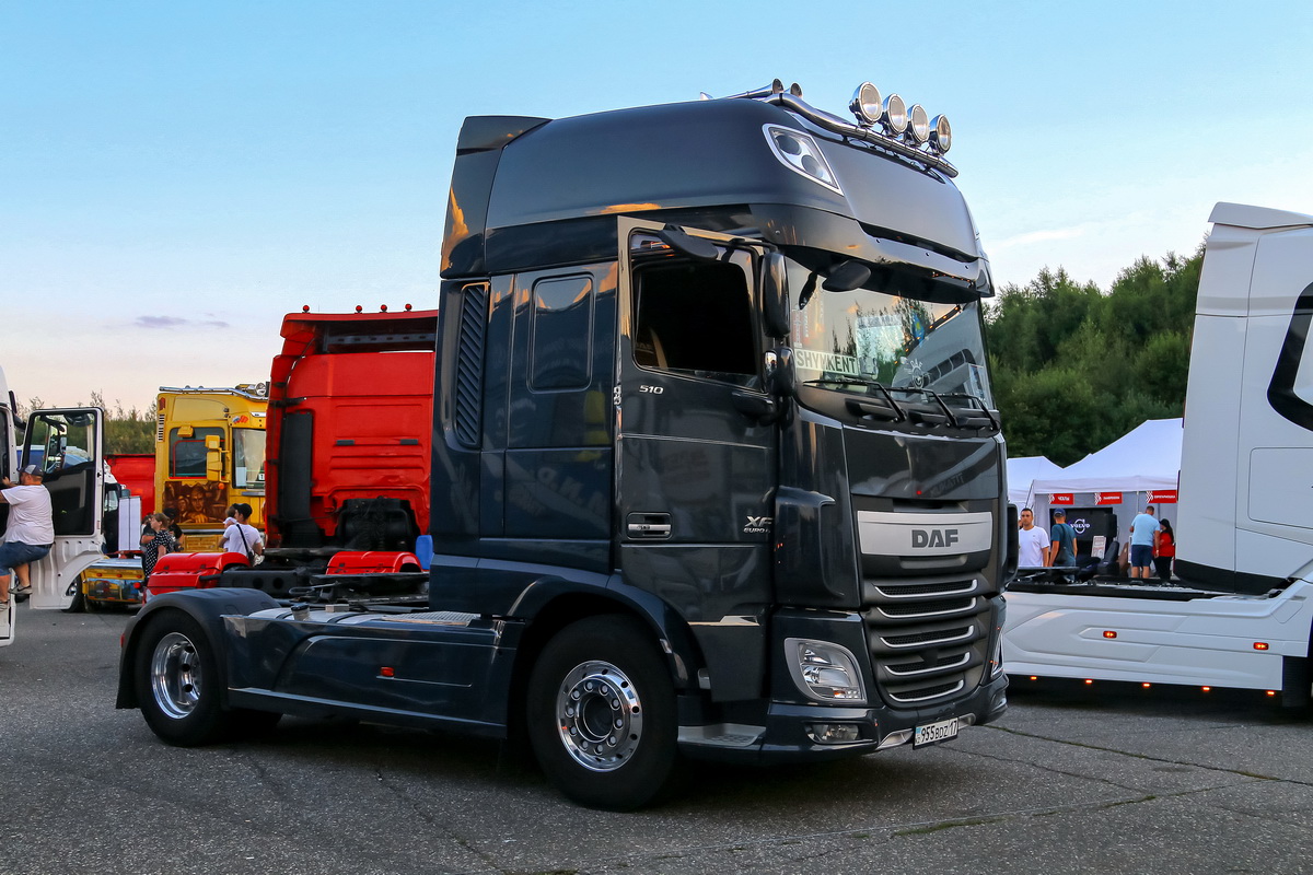 Шымкент, № 955 BDZ 17 — DAF XF Euro6 FT; Московская область — Фестиваль TruckDay 2024