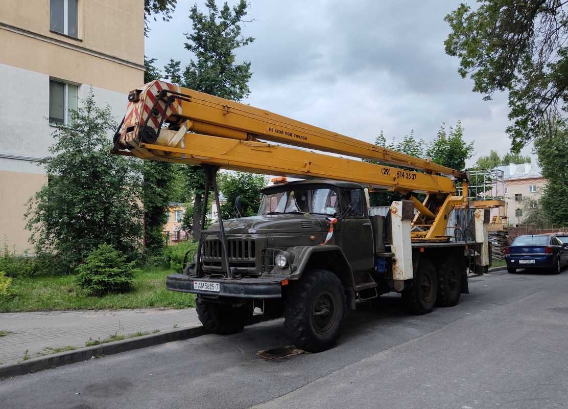 Минск, № АМ 5825-7 — ЗИЛ-131 (общая модель)