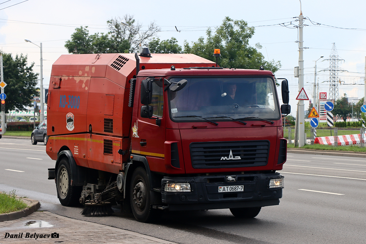 Минск, № АТ 0687-7 — МАЗ-5340 (общая модель)