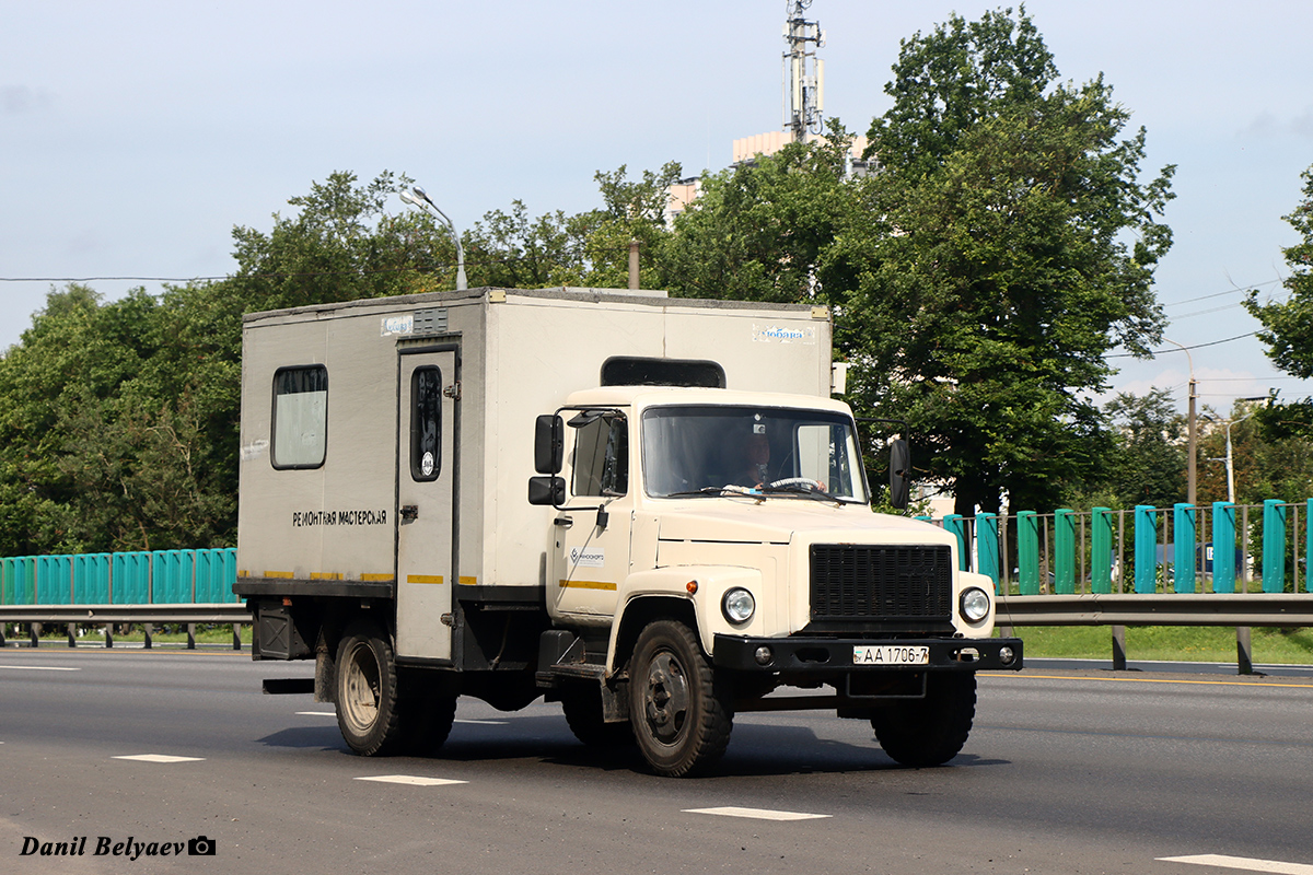 Минск, № АА 1706-7 — ГАЗ (общая модель)