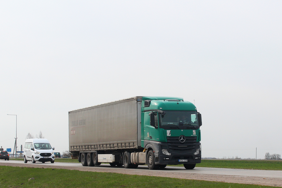 Литва, № KEH 035 — Mercedes-Benz Actros ('2011)