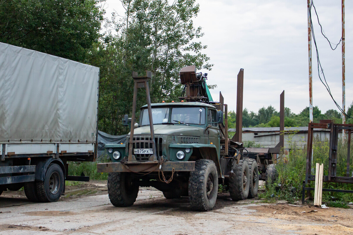 Московская область, № Н 875 РХ 190 — Урал-4320-02