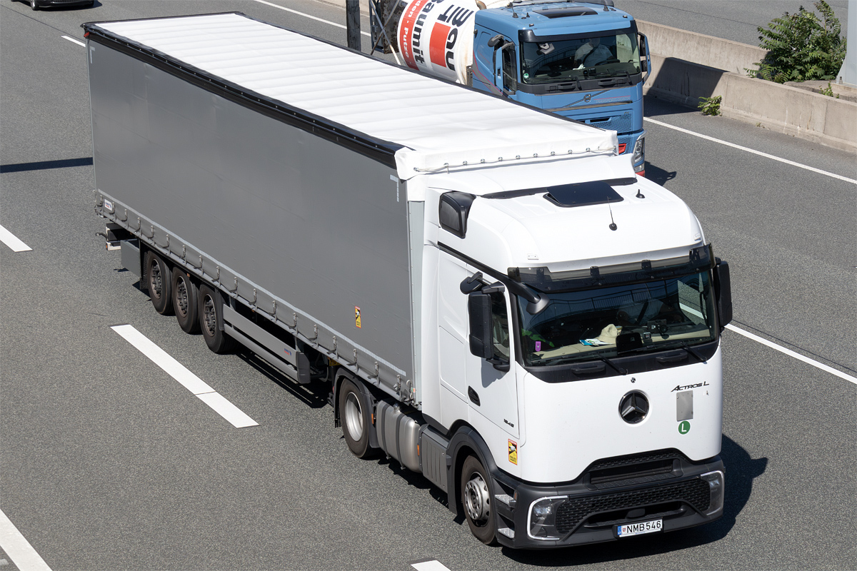 Литва, № NMB 546 — Mercedes-Benz Actros L ('2024)
