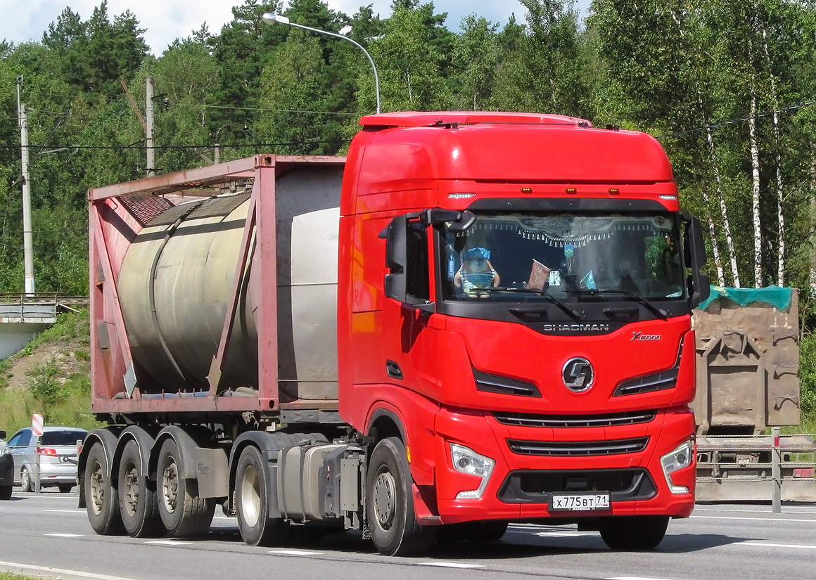 Тульская область, № Х 775 ВТ 71 — Shaanxi Shacman X3000 SX4258