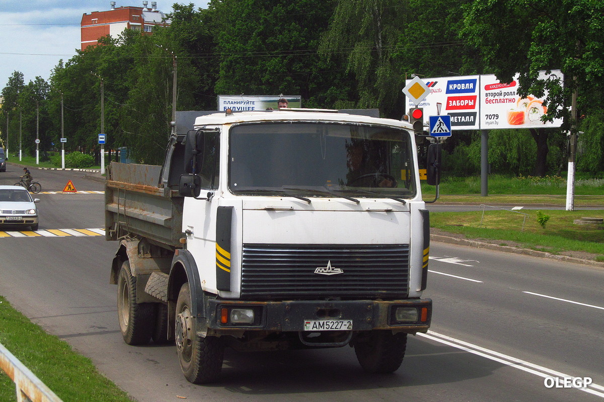 Витебская область, № АМ 5227-2 — МАЗ-5551 (общая модель)