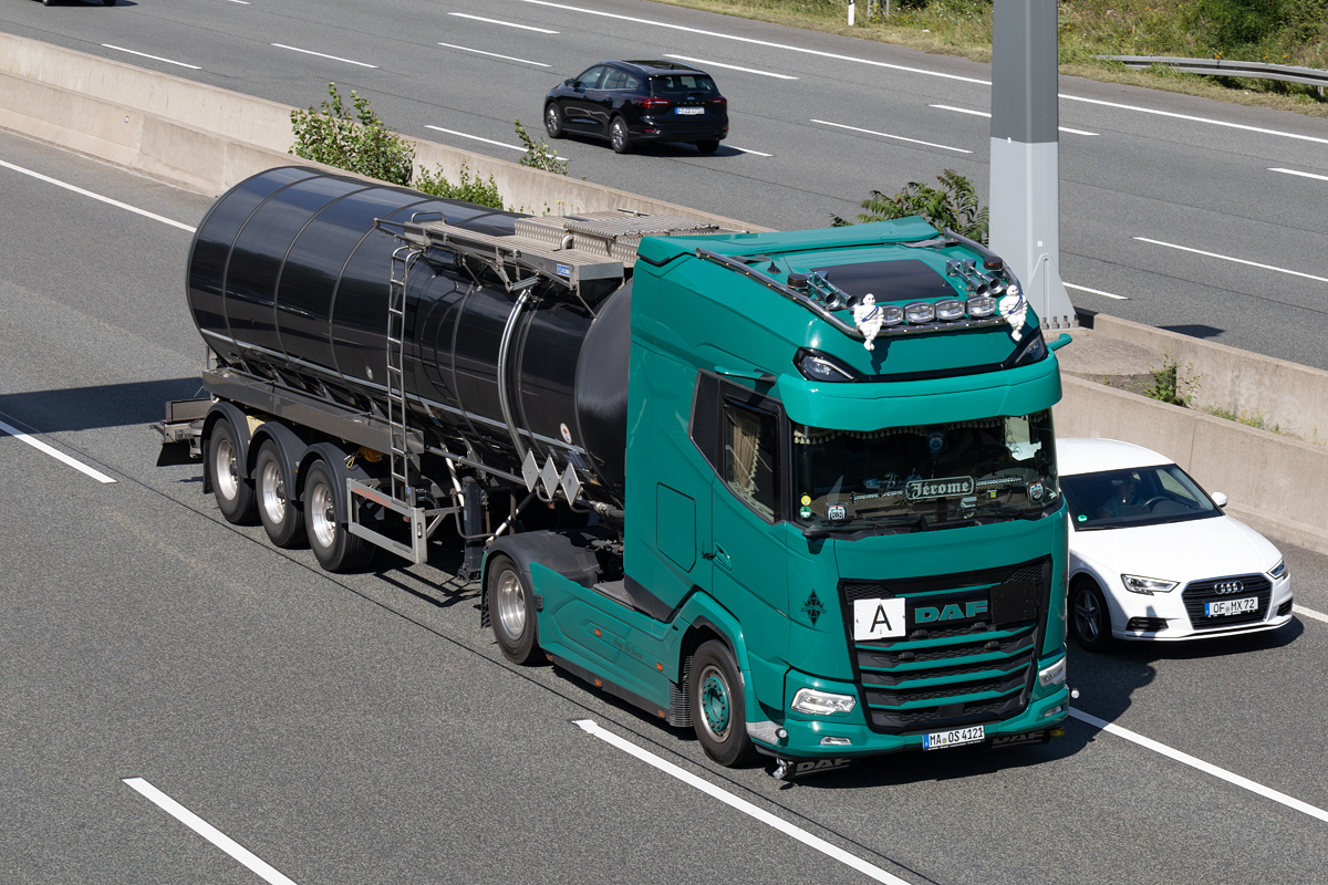 Германия, № MA-OS 4121 — DAF ('2021) XG+ FT