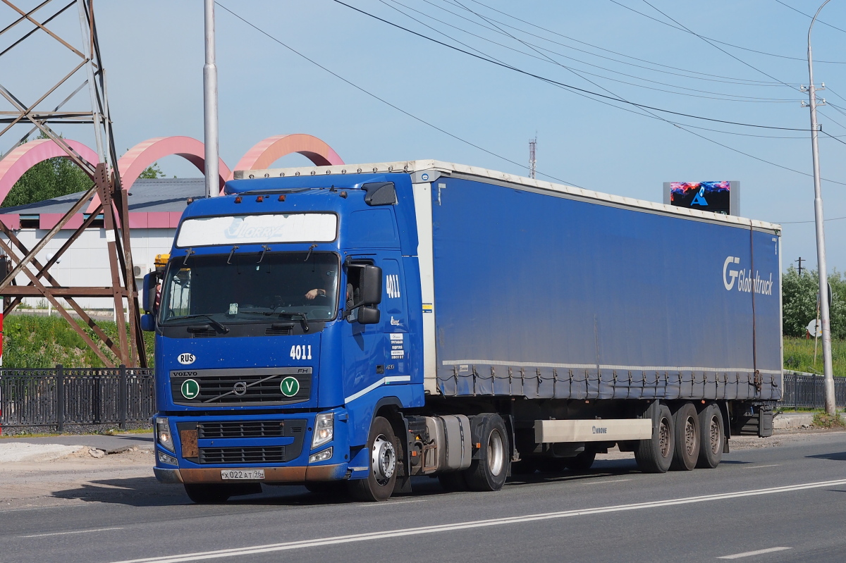 Свердловская область, № 4011 — Volvo ('2008) FH.420 [X9P]