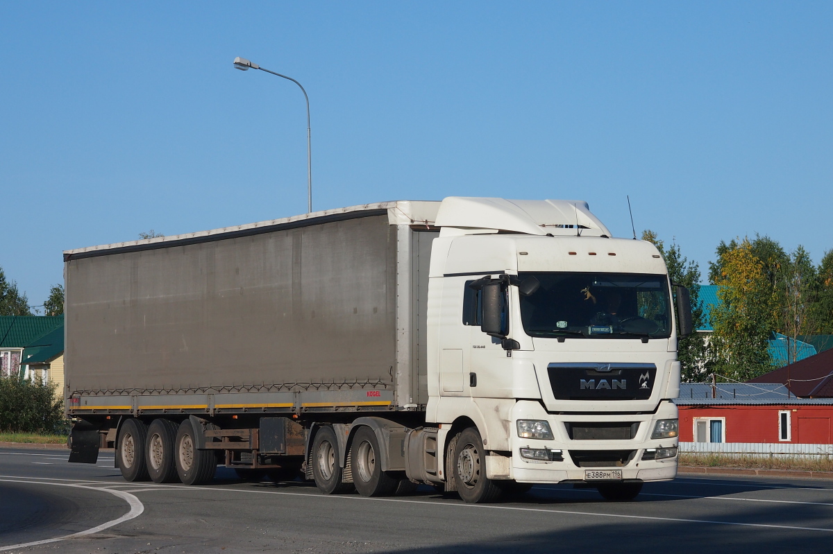 Свердловская область, № Е 388 РМ 196 — MAN TGX ('2007) 28.440