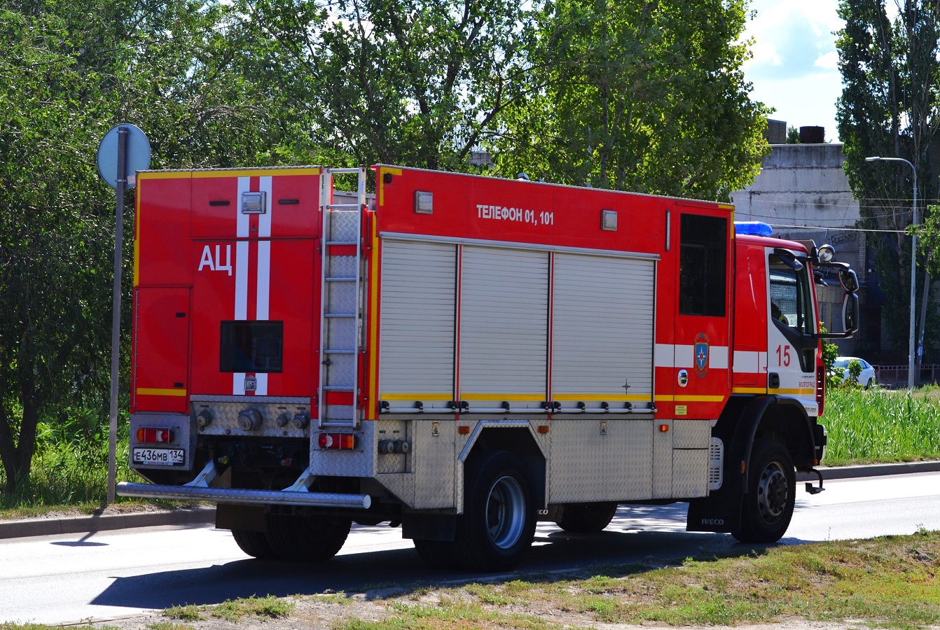 Волгоградская область, № Е 436 МВ 134 — IVECO-AMT EuroCargo ('2015)