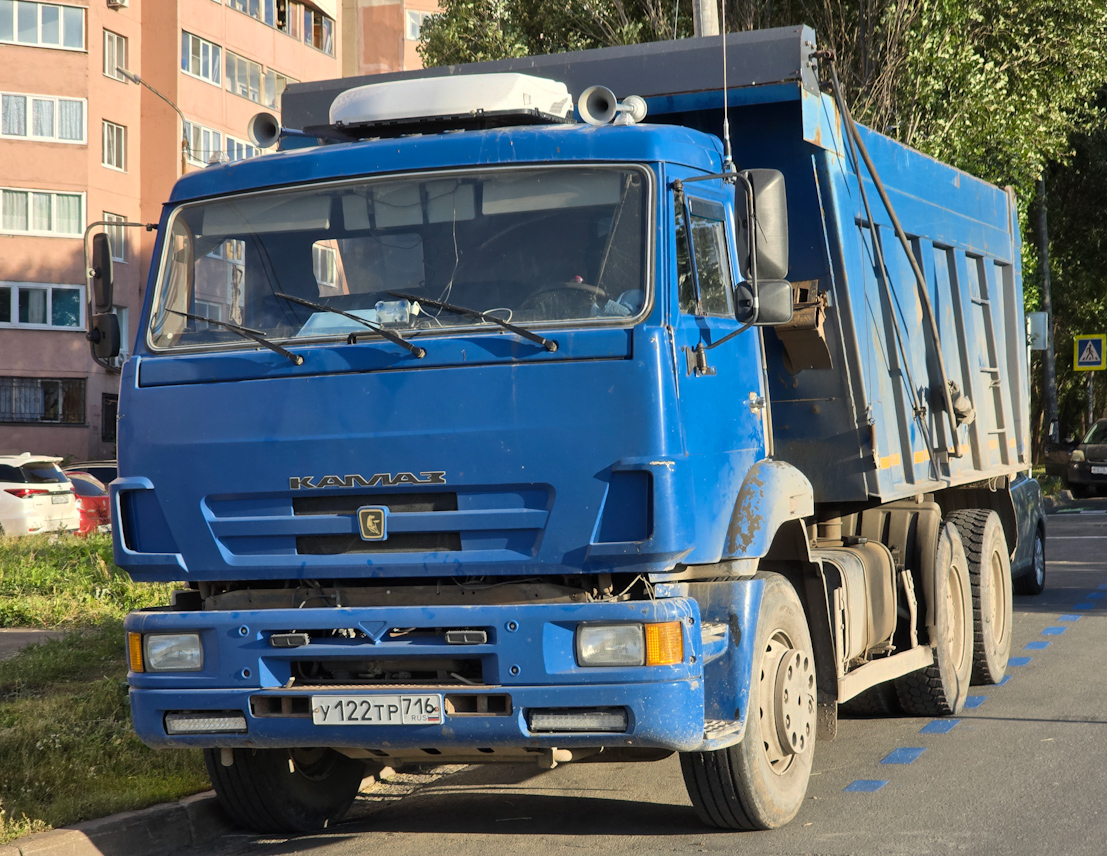 Татарстан, № У 122 ТР 716 — КамАЗ-6520 [652000]