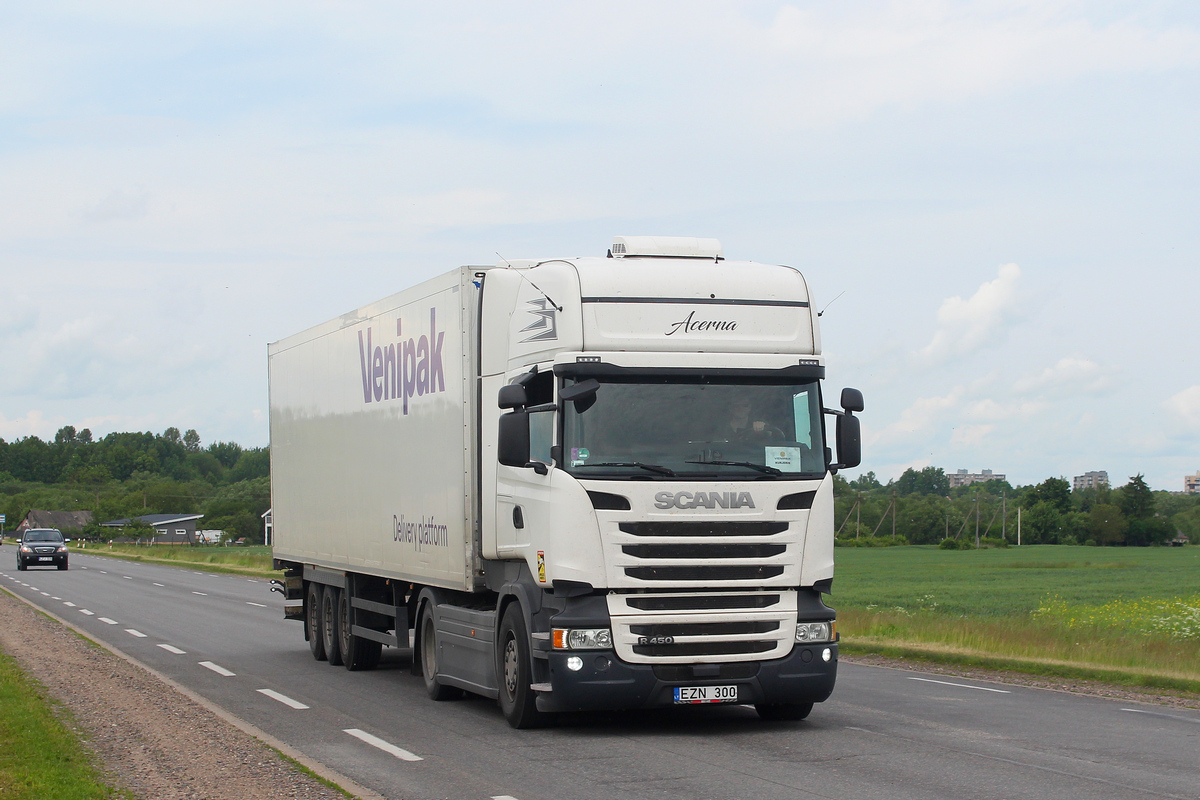 Литва, № EZN 300 — Scania ('2013) R450