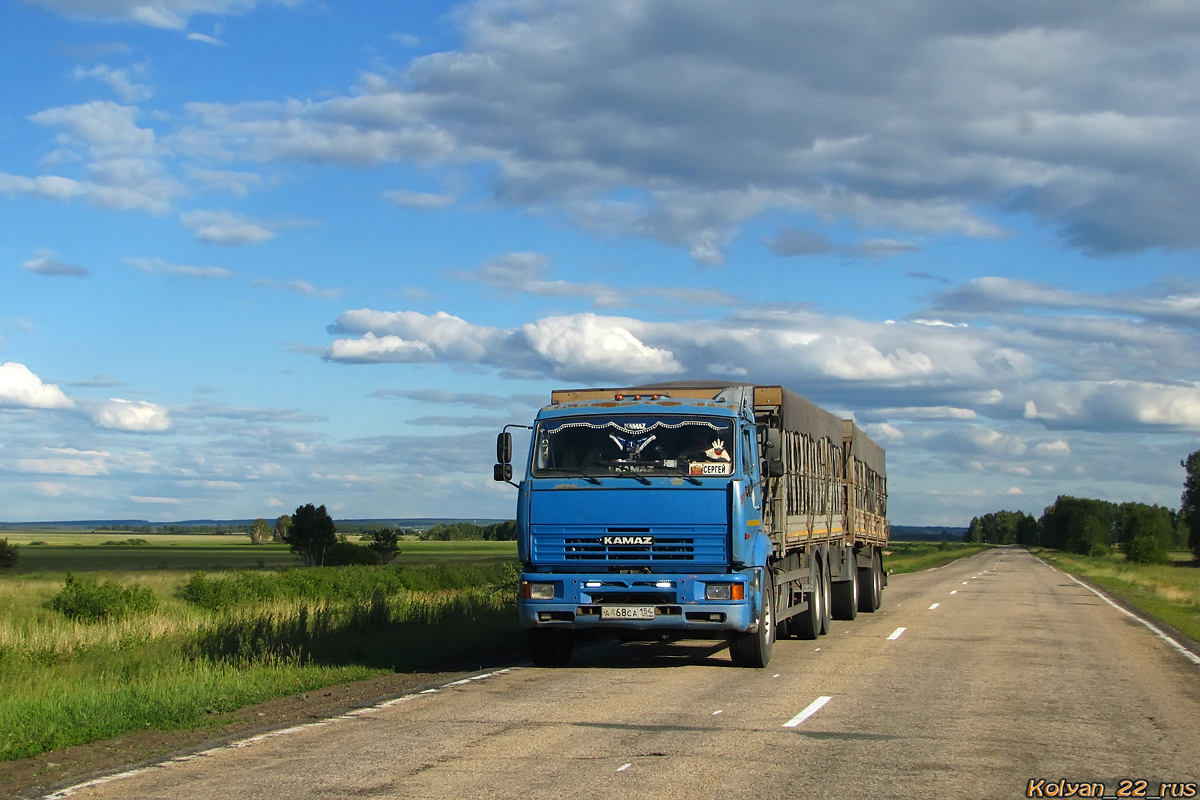 Алтайский край, № А 468 СА 154 — КамАЗ-65117-62