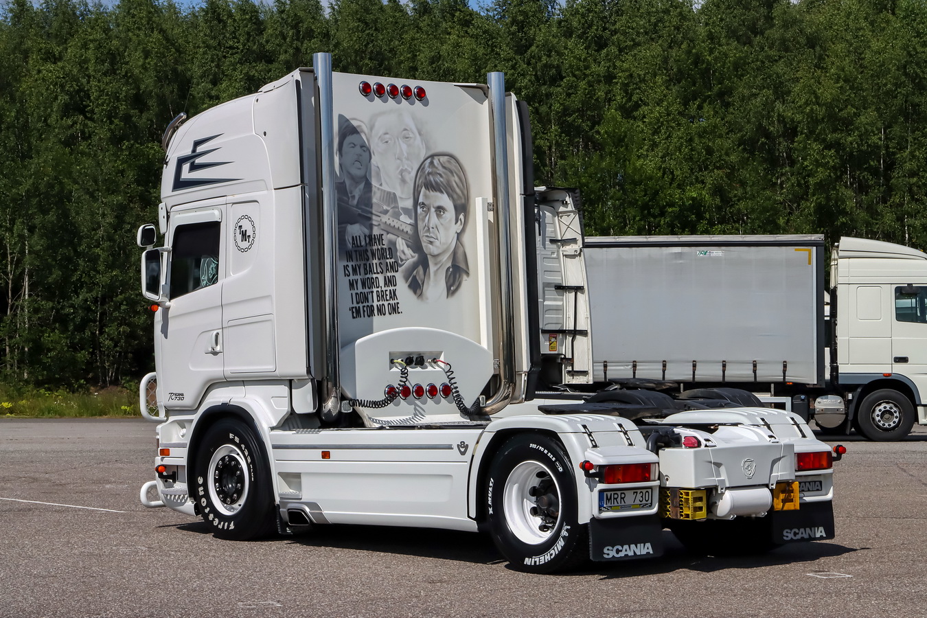 Литва, № MRR 730 — Scania ('2013) R730; Московская область — Фестиваль TruckDay 2025
