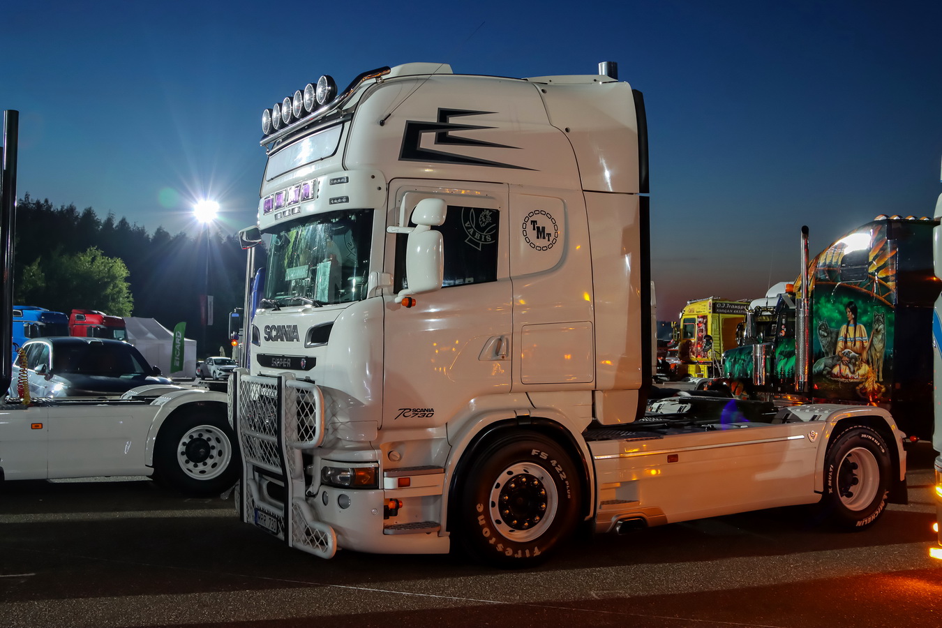 Литва, № MRR 730 — Scania ('2013) R730; Московская область — Фестиваль TruckDay 2025
