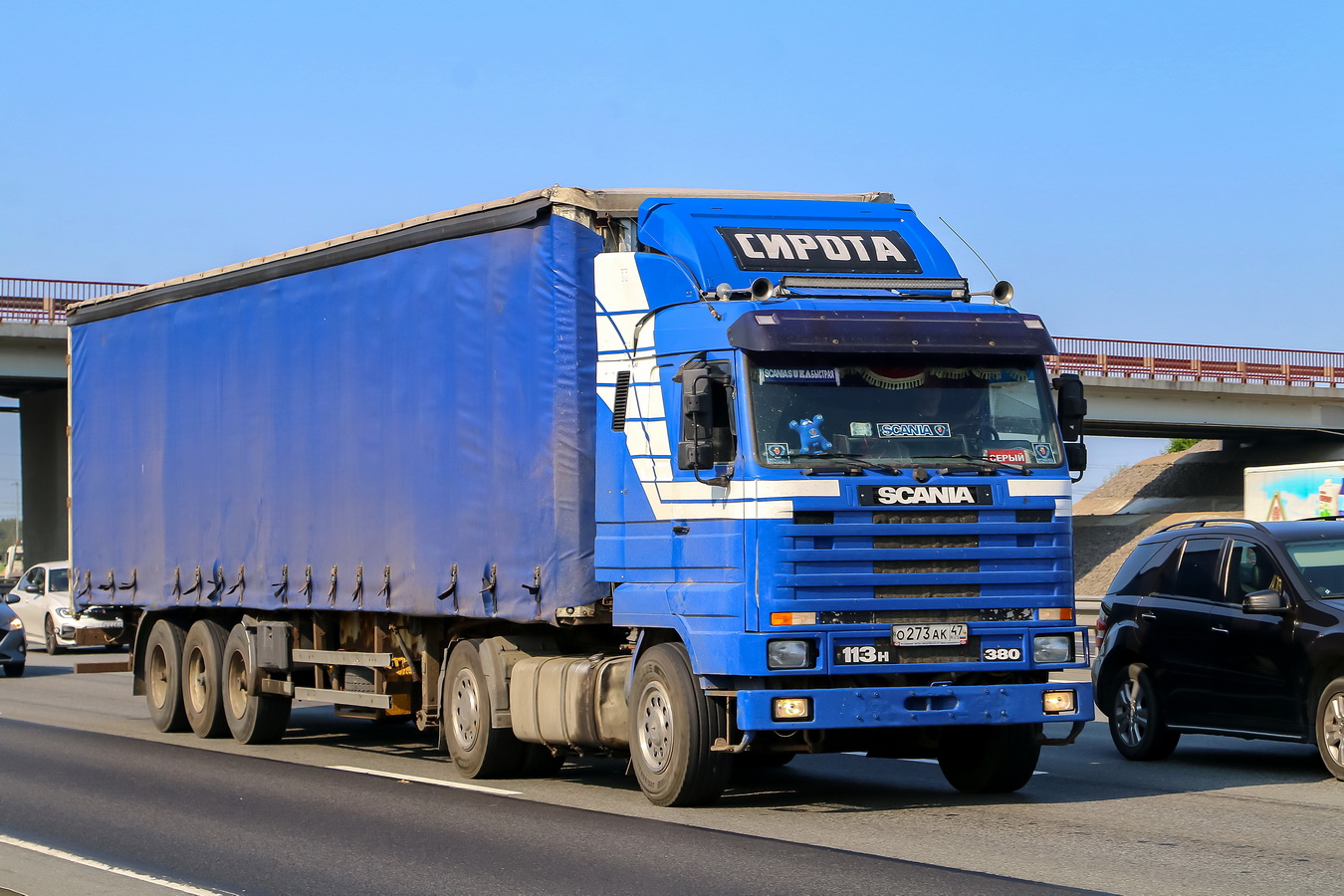 Ленинградская область, № О 273 АК 47 — Scania (III) R113H
