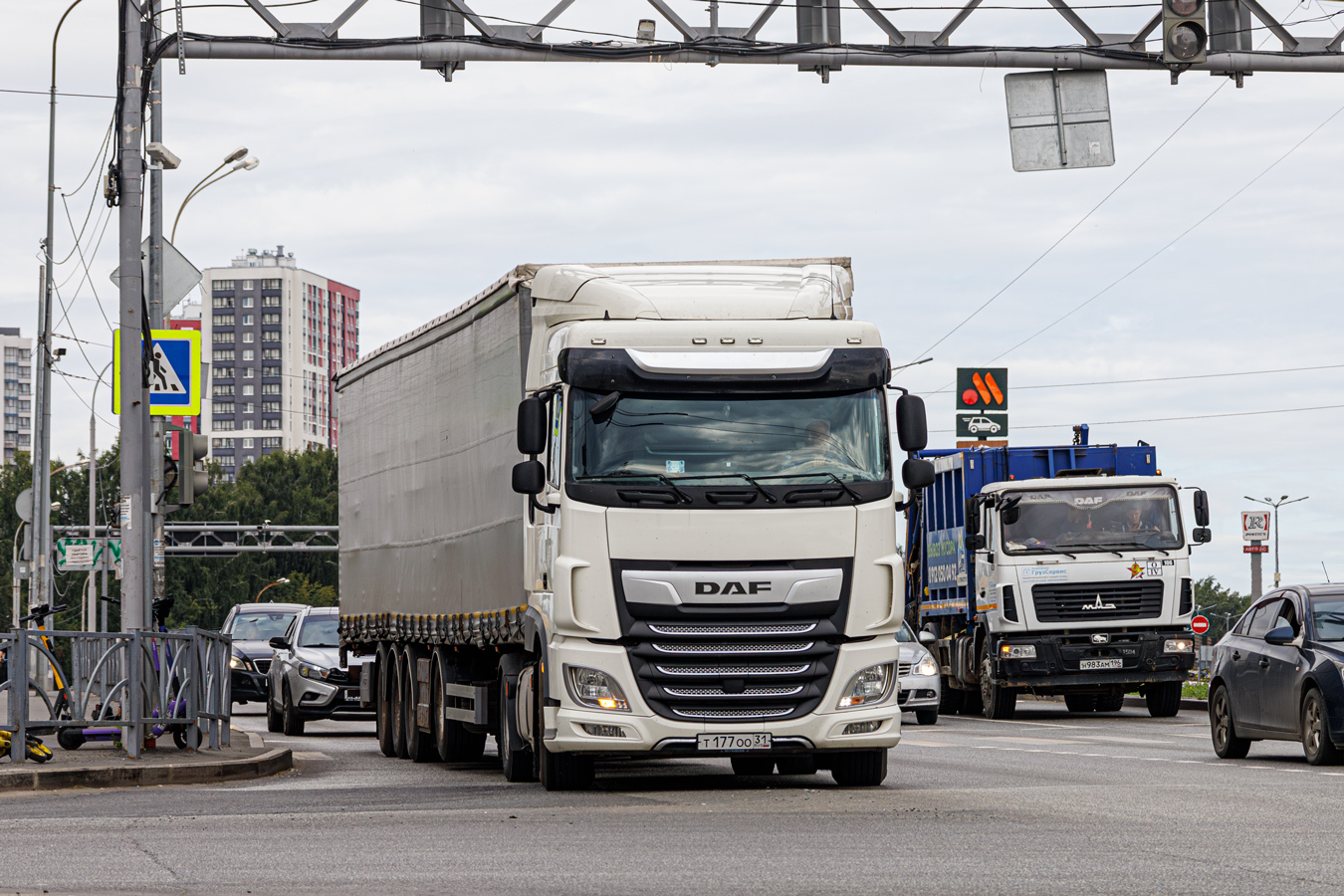 Белгородская область, № Т 177 ОО 31 — DAF XF Euro6 FT