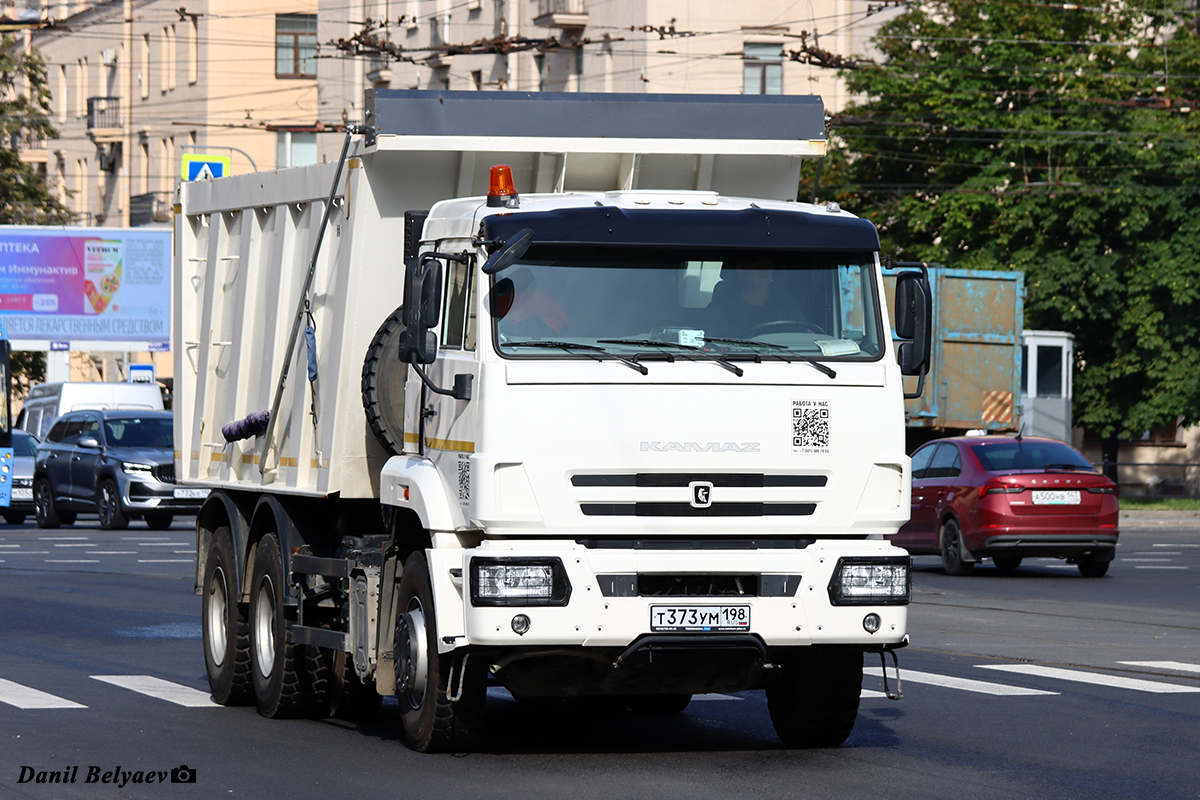 Санкт-Петербург, № Т 373 УМ 198 — КамАЗ-6520 (общая модель)