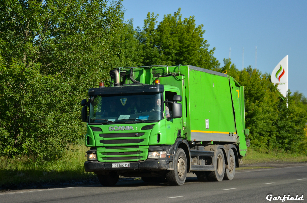 Кемеровская область, № Е 023 ЕК 142 — Scania ('2011) P340