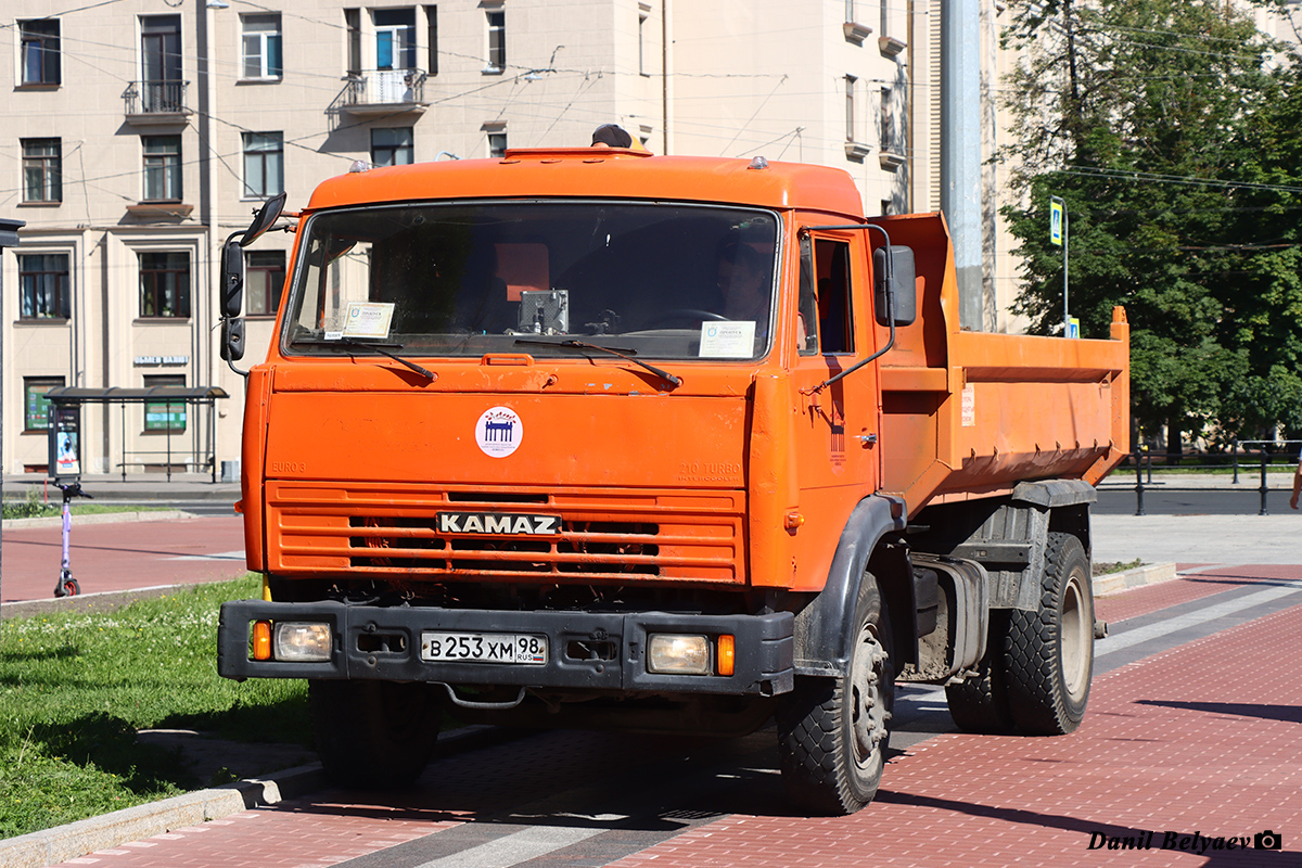 Санкт-Петербург, № В 253 ХМ 98 — КамАЗ-43255-A3(96)