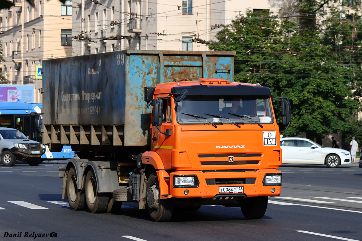 Санкт-Петербург, № Т 006 КЕ 198 — КамАЗ-65115-5H(56)