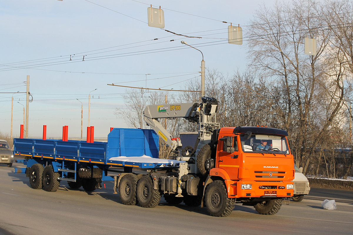 Челябинская область, № (74) Б/Н 0145 — КамАЗ-44108 (общая модель); Челябинская область — Автомобили без номеров; Челябинская область — Новые автомобили