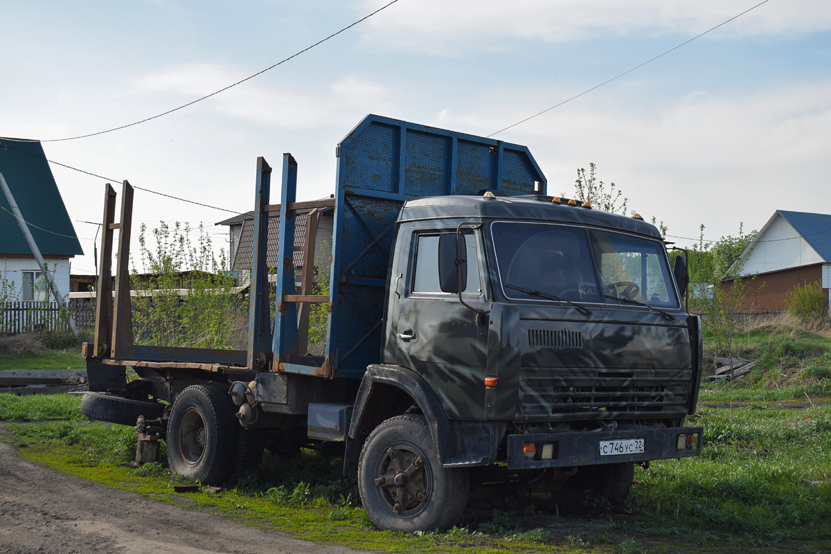 Алтайский край, № С 746 УС 22 — КамАЗ-5320