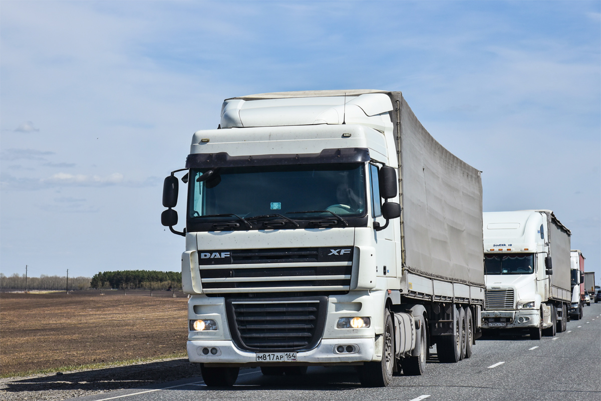 Саратовская область, № М 817 АР 164 — DAF XF105 FT