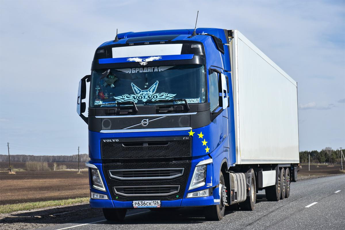 Ставропольский край, № Р 636 СК 126 — Volvo ('2012) FH.420 [X9P]