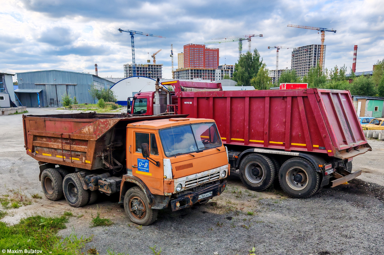 Свердловская область, № Н 764 ХН 96 — КамАЗ-5511