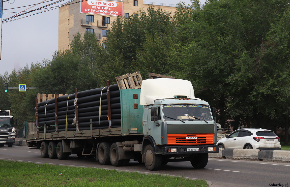 Красноярский край, № Е 519 ОВ 24 — КамАЗ-5410