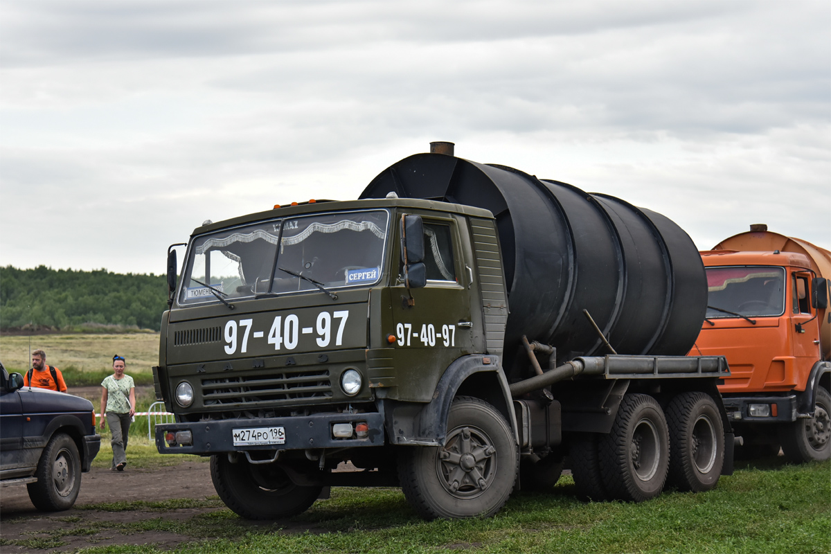 Тюменская область, № М 274 РО 196 — КамАЗ-5410