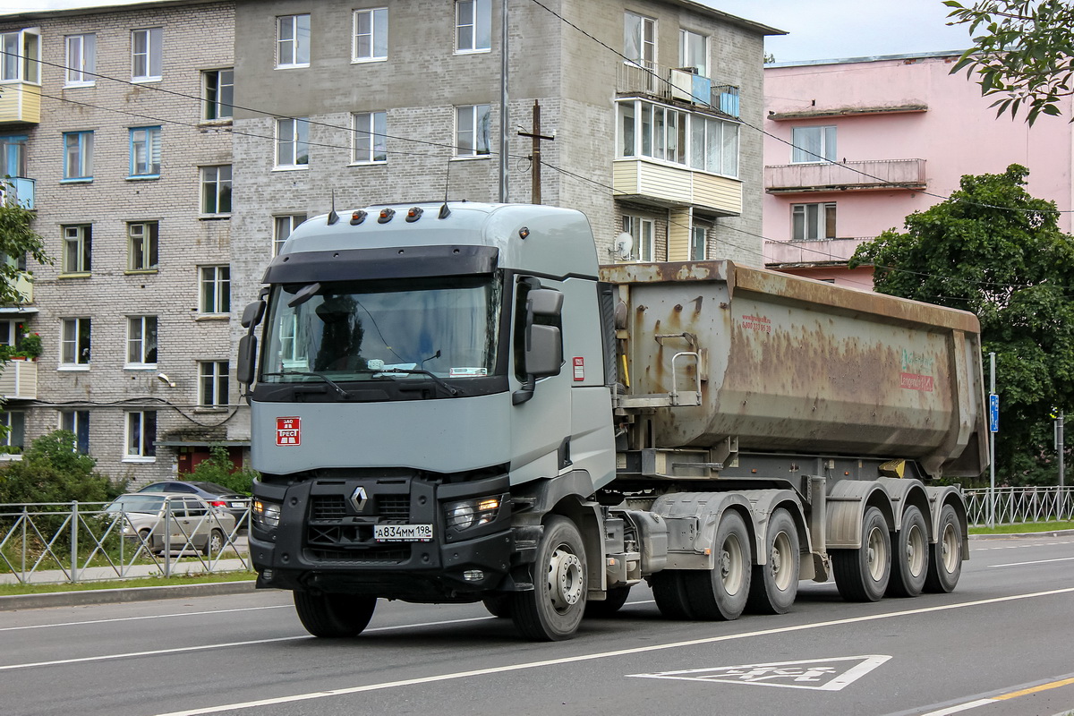 Санкт-Петербург, № А 834 ММ 198 — Renault C-Series ('2013)