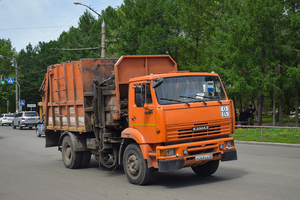 Алтайский край, № М 269 УХ 22 — КамАЗ-53605-62