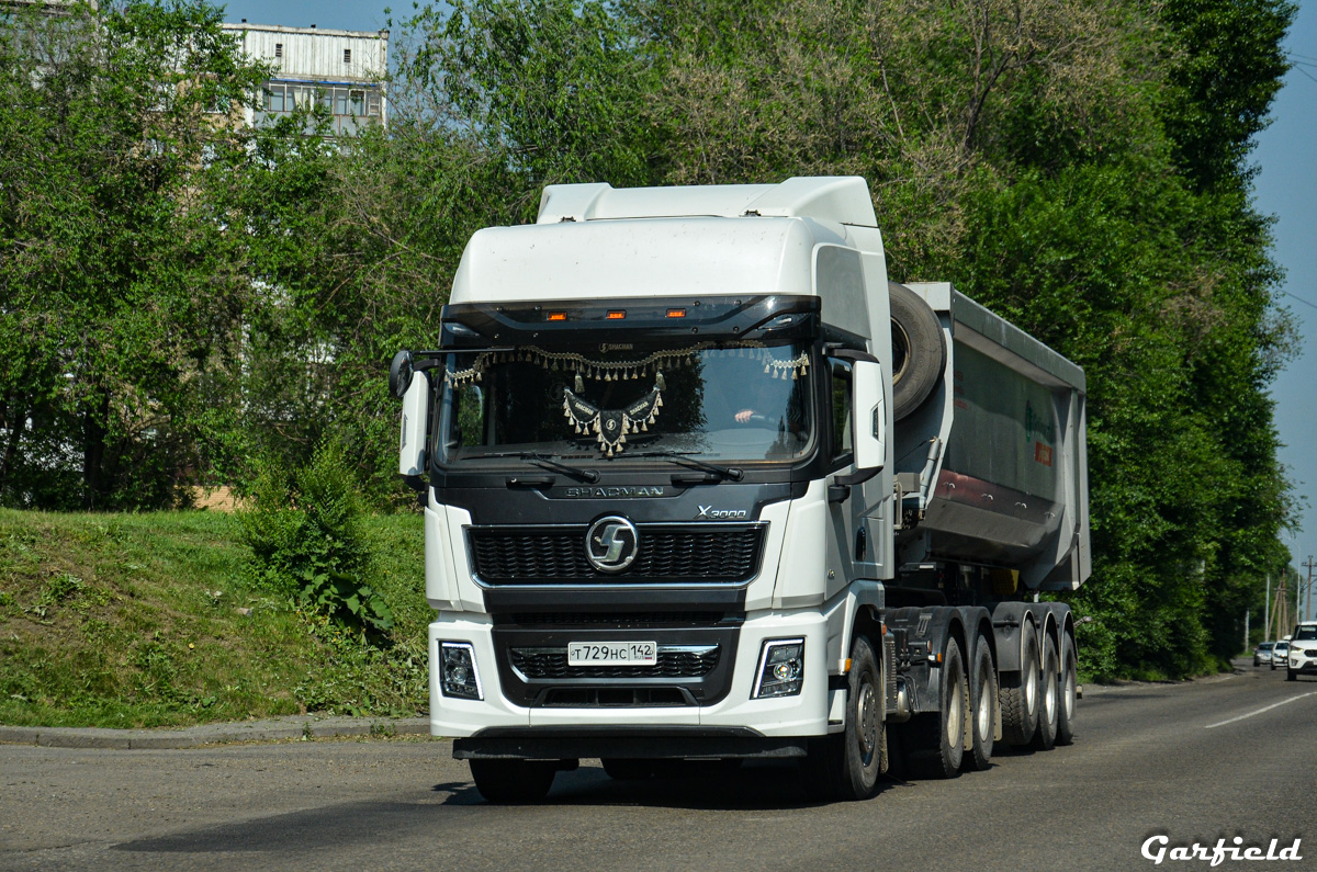 Кемеровская область, № Т 729 НС 142 — Shaanxi Shacman X3000 SX4258