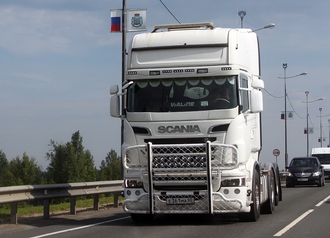 Псковская область, № Е 361 МА 60 — Scania ('2009-2011, общая модель)