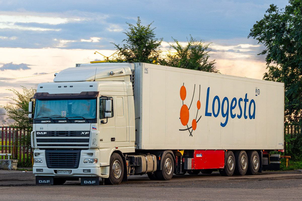 Ханты-Мансийский автоном.округ, № К 589 ВМ 186 — DAF XF95 FT
