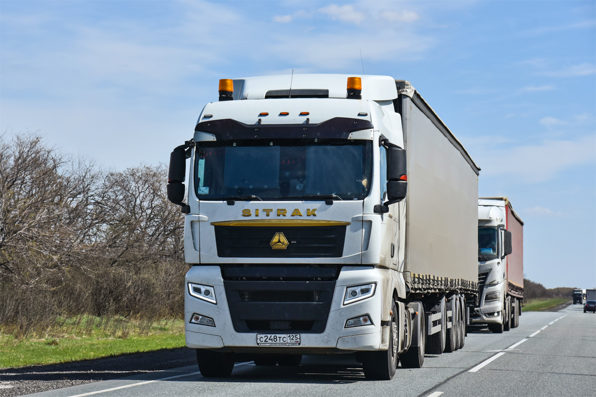 Приморский край, № С 248 ТС 125 — Sitrak C7H ZZ4186