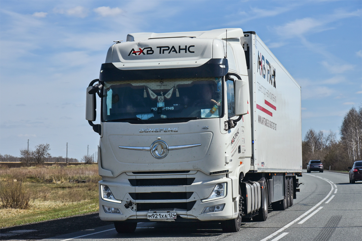 Красноярский край, № М 921 ХА 124 — Dongfeng GX DFH4180