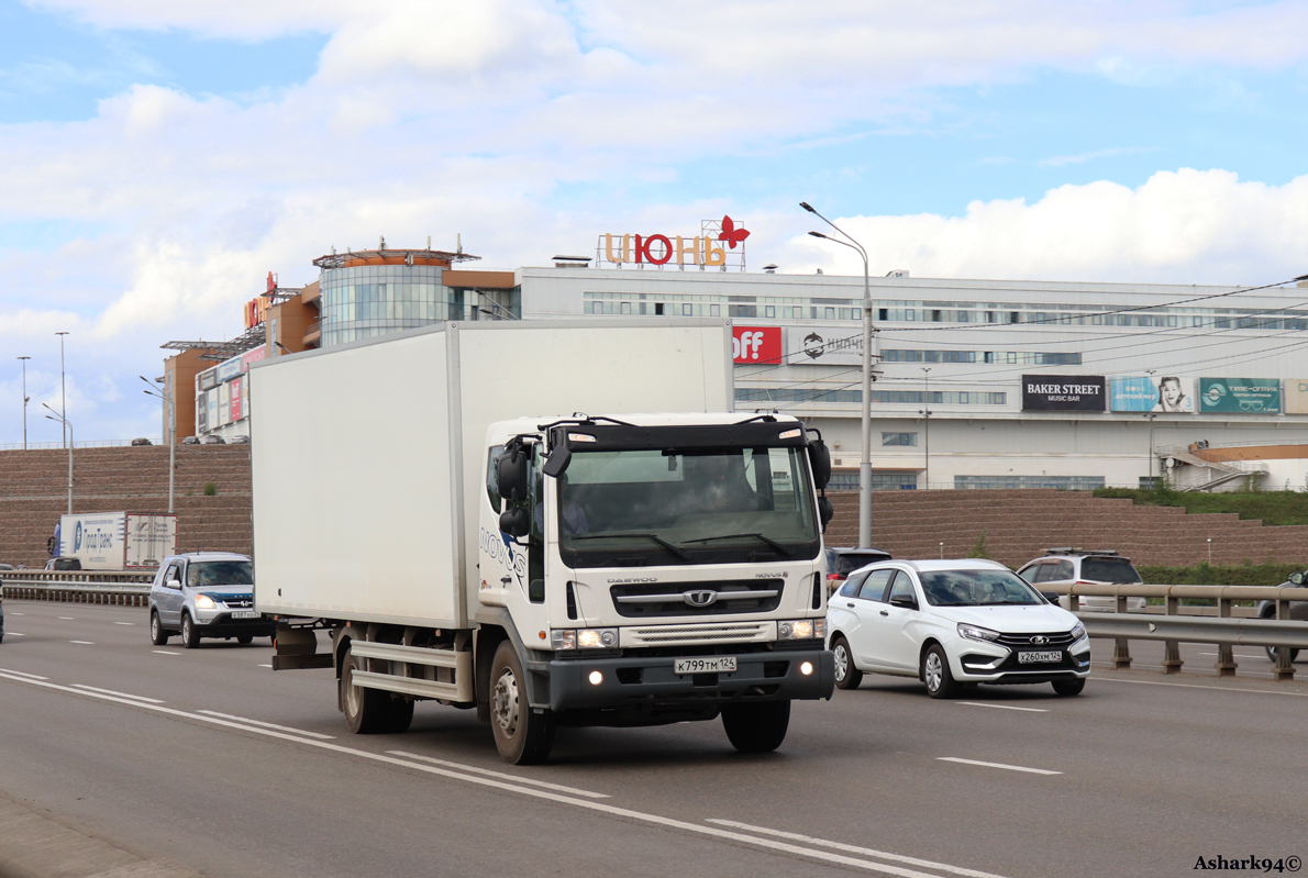 Красноярский край, № К 799 ТМ 124 — Daewoo Novus