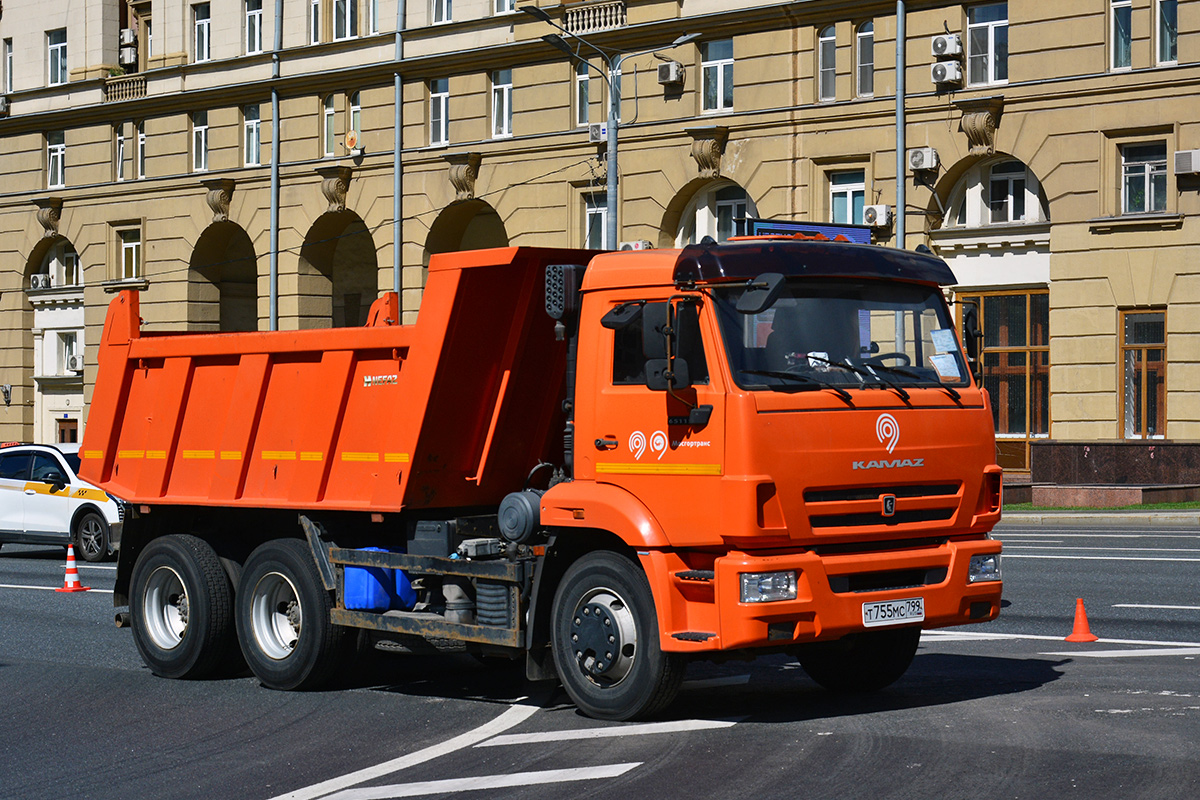 Москва, № Т 755 МС 799 — КамАЗ-65115-A5(48)