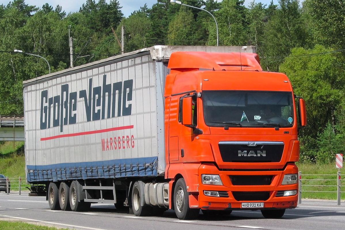 Узбекистан, № 40 O 931 XA — MAN TGX ('2007) (общая модель)