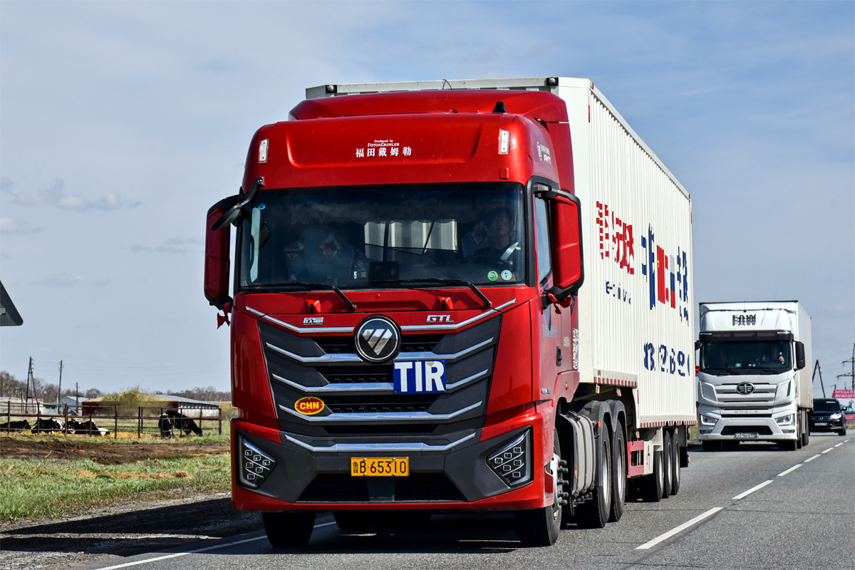 Китай, № 鲁B-65310 — Foton Auman GTL / TL (H4) (общая)