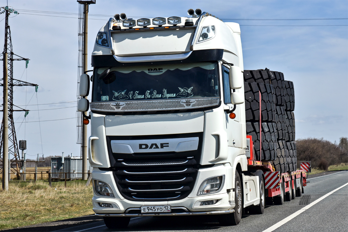 Марий Эл, № Е 945 УО 12 — DAF XF Euro6 (общая модель)