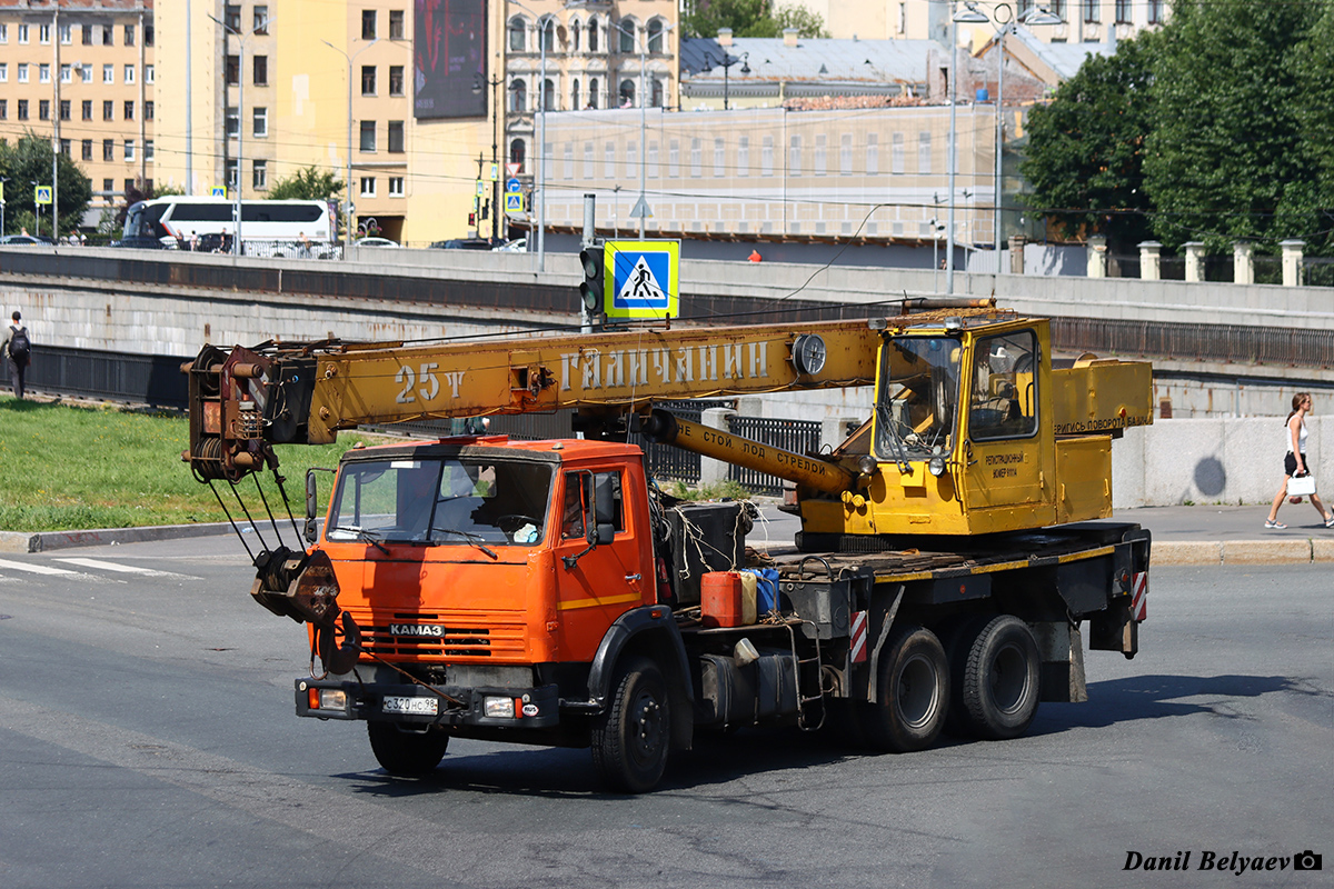 Санкт-Петербург, № С 320 НС 98 — КамАЗ-55111-15 [55111R]