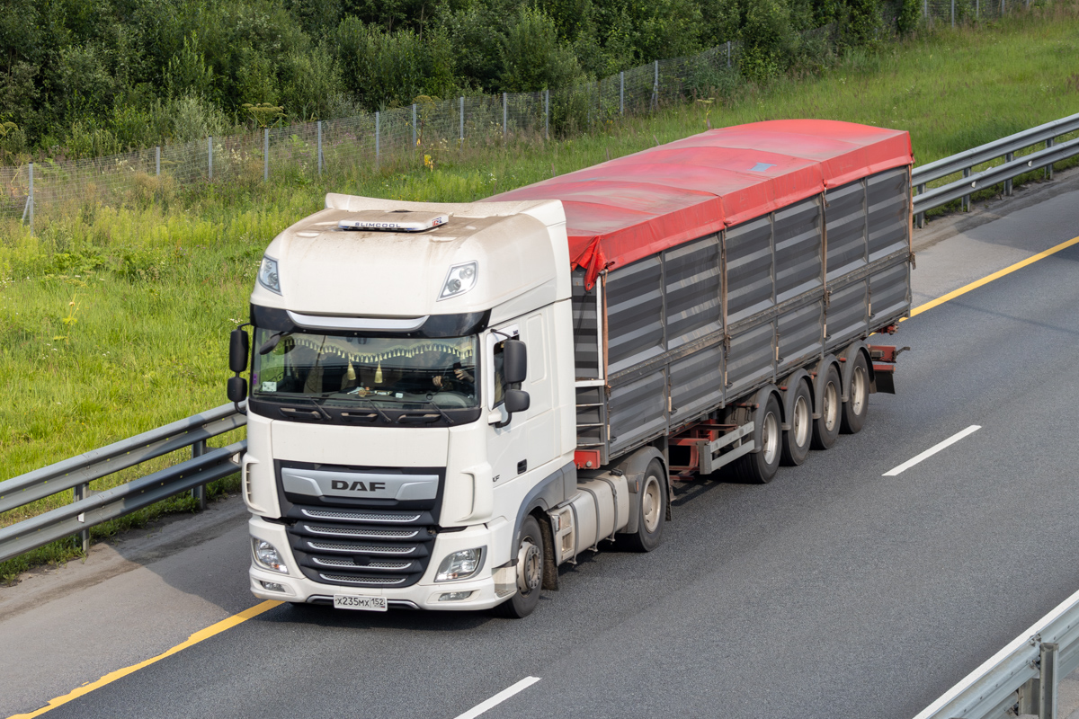 Нижегородская область, № Х 235 МХ 152 — DAF XF Euro6 FT