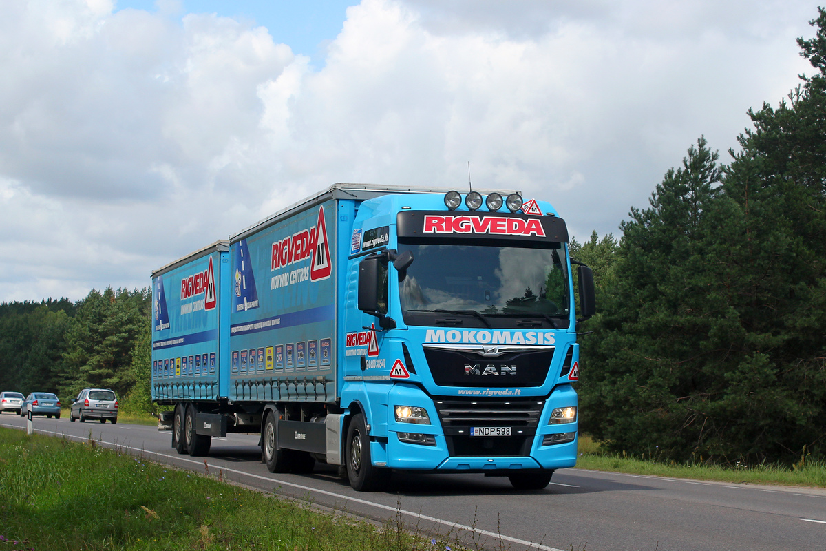 Литва, № NDP 598 — MAN TGX ('2012) (Общая модель)