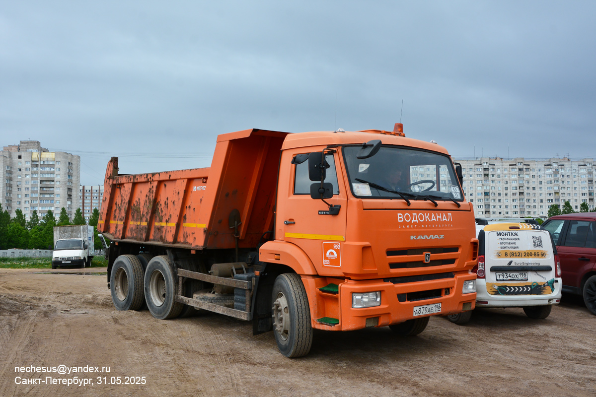 Санкт-Петербург, № А 879 АЕ 198 — КамАЗ-65115-42
